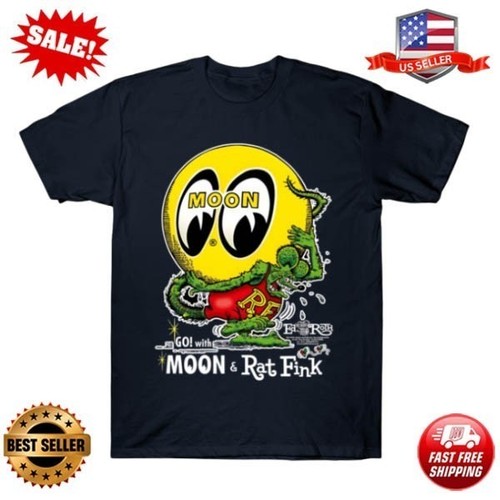 Moon and rat fink - rat,