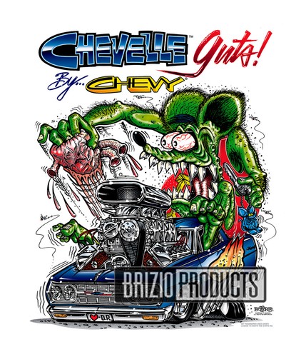 Rat fink chevelle guts - rat, "chevelle